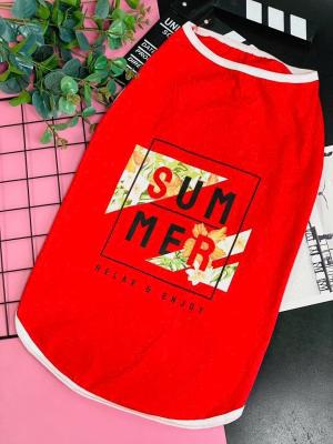 ÁO CHÓ LỚN SUMMER - ĐỎ (18 - 70)kg