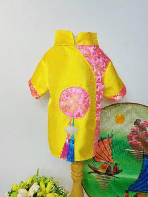 ÁO DÀI TẾT NGỌC BỘI - VÀNG HỒNGz6440171562172_d696a929dfd1627198c3f992da79da2f